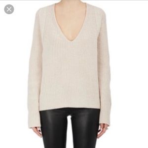 Helmut Lang cashwool v neck